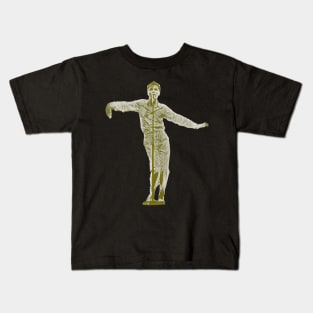 David Byrne 1984 Vintage art Kids T-Shirt